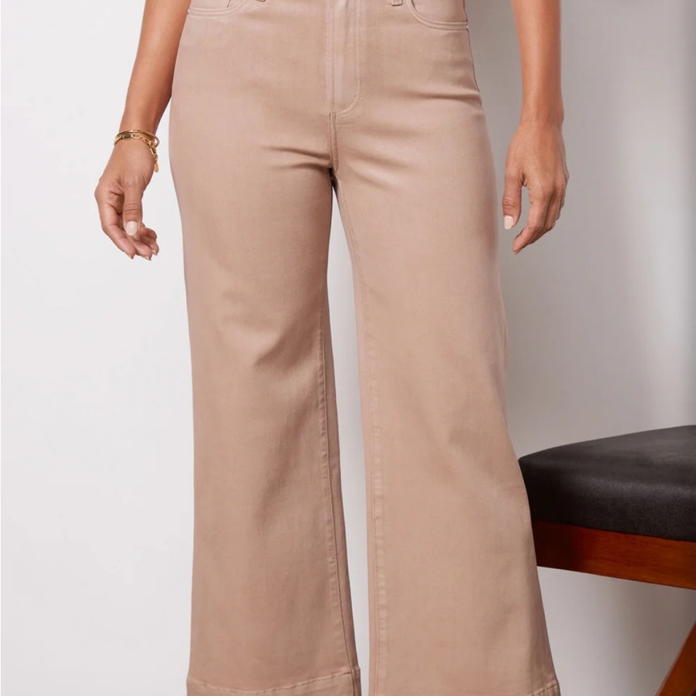 PAIGE Anessa Wide Leg Ankle Jean NWT